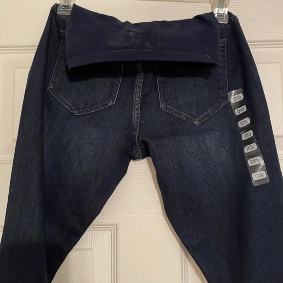 Maternity Jeans Jessica Simpson Petite Extra Small Skinny Jeans NWT Full Panel - Picture 6 of 10